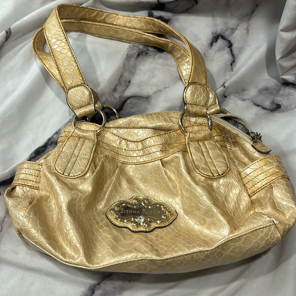 sienna ricchi gold purse